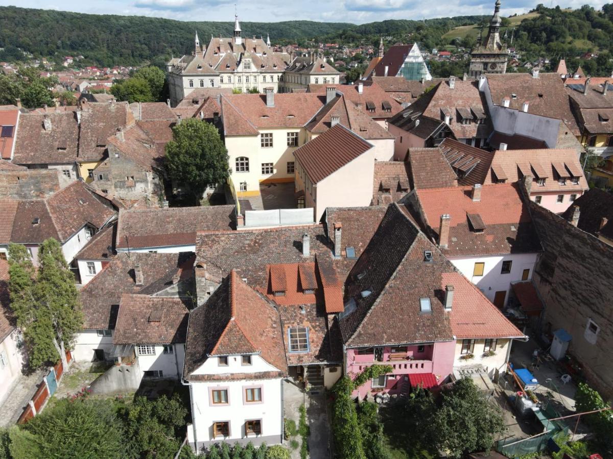 Casa Marcus Lägenhet Sighişoara Exteriör bild