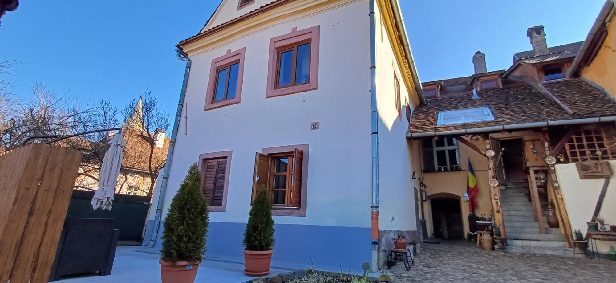 Casa Marcus Lägenhet Sighişoara Exteriör bild