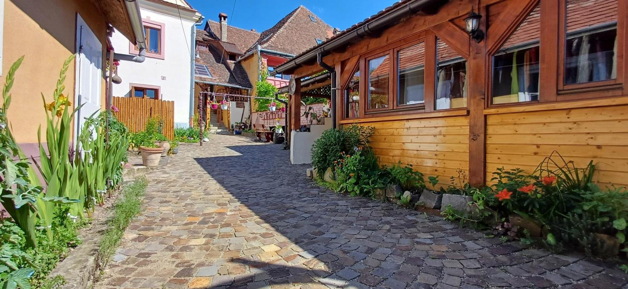 Casa Marcus Lägenhet Sighişoara Exteriör bild