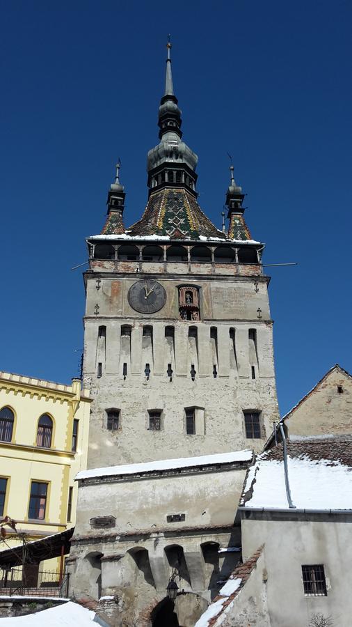 Casa Marcus Lägenhet Sighişoara Exteriör bild