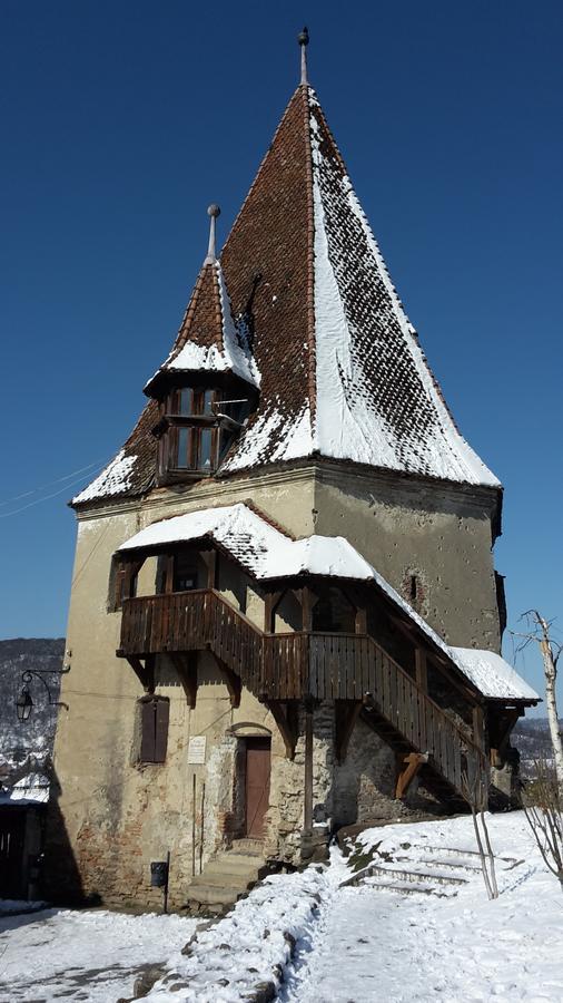 Casa Marcus Lägenhet Sighişoara Exteriör bild